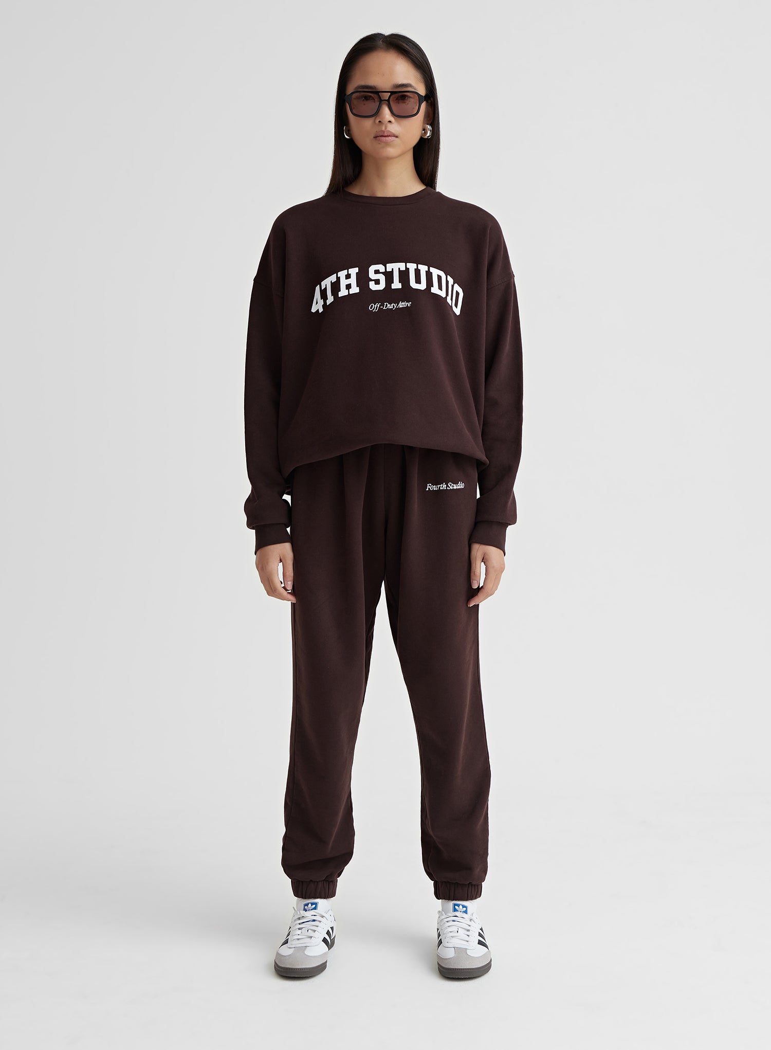 Espresso Fourth Studio Oversized Sweatshirt
